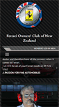 Mobile Screenshot of ferrari.org.nz