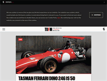 Tablet Screenshot of magazine.ferrari.com