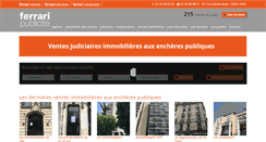 Desktop Screenshot of ferrari.fr