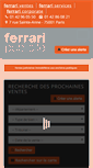 Mobile Screenshot of ferrari.fr