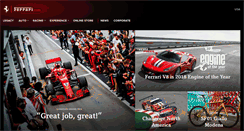 Desktop Screenshot of ferrari.com